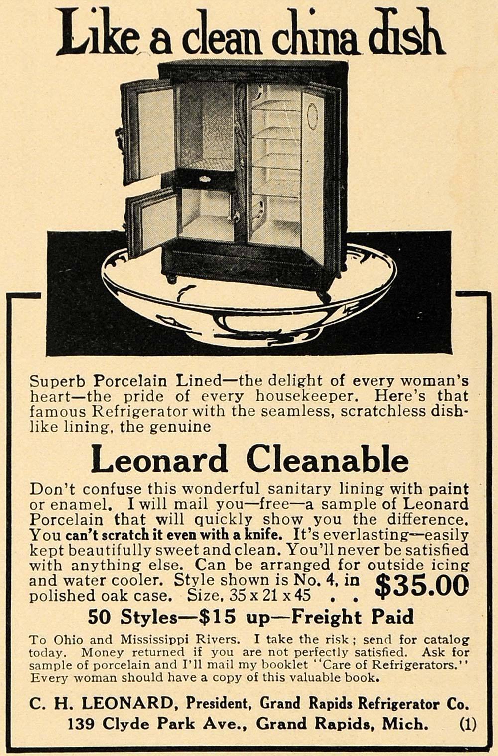 Leonard Cleanable Refrigerator 1914.JPG